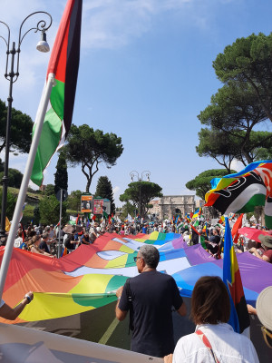 Image Roma, 21 giugno 2025 - Manifestazione #stoprearm