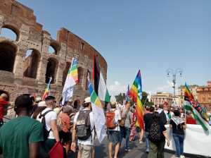 Image Roma, 21 giugno 2025 - Manifestazione #stoprearm