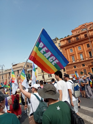 Image Roma, 21 giugno 2025 - Manifestazione #stoprearm